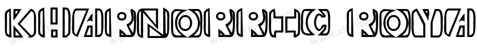 Kharnorric Royal字体转换
